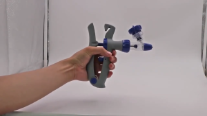 Durable Multi-Sized Automatic Pet Syringe for Small Dogs and Pigs - 1ML/2ML/5ML Vaccine Delivery System with Free Nozzle Set