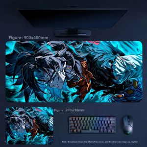 Bandai | Hot Blood Animation Dragon Ball Rubber Mouse Pad Boys E-sports Game Non-slip Large Size Keyboard Pad Mouse Pad Cool Table Mat