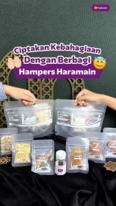 Hampers Haramain Oleh Oleh Haji Umroh Souvenir Makanan Khas Arab Kacang Kurma Kismis Air Zamzam