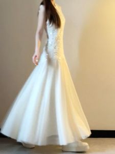 CHANGTONG | French Style Unique Pretty Slimming Fairy Non-Collision Long Dress