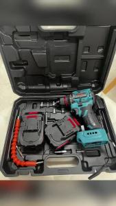 🔥🔥Japan Import🔥🔥 Cordless Electric Drill Set High Torque Screw Driver 24 Hammer Drill Accessories Full Set for Metal Wood/Wall Drilling/Concrete Drilling/Screw Power Tool Set