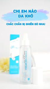 Xịt Khoáng Toner Optimus Thanh Mộc Hương cấp ẩm dưỡng da giúp da căng bóng mịn màng 150ml