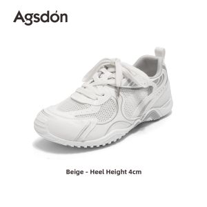 Agsdon | Flat Breathable Lightweight Casual Sneakers Womens Summer