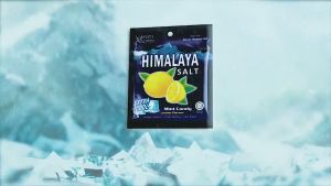 Kẹo chanh muối Himalaya Salt vị bạc hà và gừng giúp bù khoáng vitamin C và năng lượng cho cơ thể thông cổ mát họng