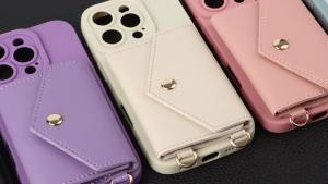 Ốp Điện Thoại Dạng Ví Giả Da Cho Samsung Galaxy Ultra Plus S26/S25/S24/S23/S22/S21/S20 Note20 FE Có Dây Đeo - Ngăn Đựng Thẻ Bảo Vệ