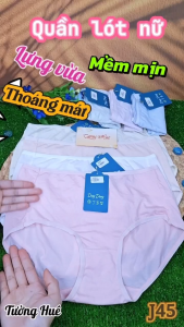 Quần Lót Nữ Ding Dang J45 Cạp Vừa Vải Lyocell Mềm Mịn Kháng Khuẩn Thấm Hút Tốt
