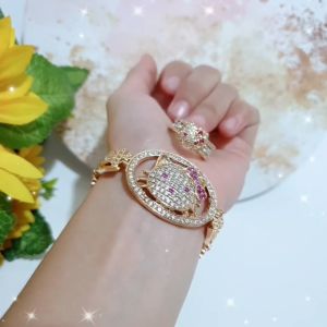 SET GELANG 2 IN 1 AKSESORIS WANITA IMPOR KOREA | SET PERHIASAN XUPING COD