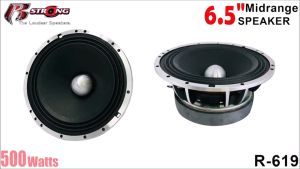 R STRONG รุ่น R-619 MAX ลำโพงเฟสปลั๊ก ลูกโดด เสียงกลาง ขนาด 6.5นิ้ว โครงหล่อแม่เหล็กใหญ่ กำลังขับ 500วัตต์ 4โอม ว้อยช์คอย 1.5นิ้ว แม่เหล็ก20มิล แรงมาก เสียงดี พร้อมจัดส่ง