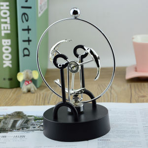 Internet Celebrity Pressure Reduction Toy round Rotate Yongdong Instrument Creative Electromagnetic Wiggler Chaos Pendulum Office Desk Surface Panel Ornaments