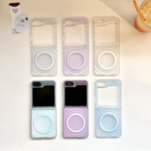 เคสโทรศัพท์ Samsung ZFlip7 FE แบบพับได้ ดูดซับแม่เหล็ก ป้องกันการตกหล่น ดีไซน์เรียบง่าย หรูหรา สำหรับผู้หญิง