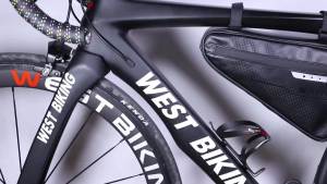 West Biking | WEST BIKING 0.6L Túi Khung Tam Giác Chống Nước 900D Nylon Túi Đựng Đồ Xe Đạp Phản Quang MTB Đường Đi Xe Đạp Phụ Kiện Màu Đen