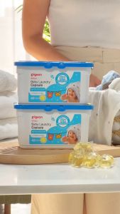 Pigeon Baby Laundry Capsule (42pcs) (1 Box/2 Boxes/4 Boxes/6 Boxes) (Promo)