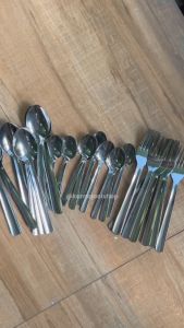 Sendok dan Garpu Sunny 1 Set 12 Pcs - Perlengkapan Dapur - Kitchenware