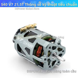 Động Cơ Không Chổi Than Có Cảm Biến SURPASS HOBBY Rocket-RC 540 V7 Với Bộ Điều Khiển Tốc Độ ESC TS160 V3PRO 160A Dành Cho Xe Đua Drift RC Tỷ Lệ 1/10 Phiên Bản Độ Chế STOCK SPEC