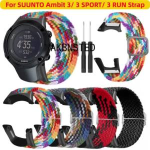 Nylon Watch Strap For SUUNTO Ambit 3 Bracelet Sport Loop Watch Strap Replacement Bracelet For SUUNTO Ambit 3 Sport/RUN Wristband