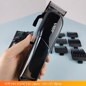 VGR V-937 & V-118 Professional Hair Clipper with LED Display Electric Hair Clipper Rechargeable Hair Trimmer Home Wireless Hair Clipper