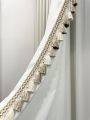 Vải Trang Trí Tua Rua Ren Viền Cao Cấp Cho Rèm Cửa Sổ Bùi Ni Modern Simple Style Made in China Vải Tua Rua. 