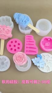 EELHOE | Flowers Cherry Blossoms Silicone Molds DIY Fondant Cake Decorating Tools Resin Clay Chocolate Moulds Kitchen Baking Mold