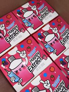 น้ำหวานนผลไม้ขวดเข็ม 1 กล่อง มี (30ชิ้น) 4 รส โคล่า อง่น สตอเบอร์รี่ ส้ม