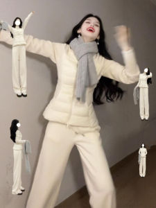 SUHUIQIAN | Slim Lightweight Quilted Warm Down Jacket for Petite