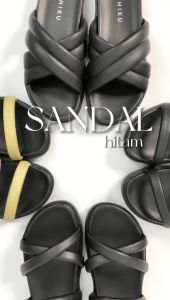 SAHIKU – Denise Sandal Flat Casual Wanita|| Sendal Teplek perempuan || Sandal Santai cewek
