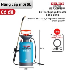 DELIXI | Bình Xịt Sương Mịn Áp Suất Cao 3L