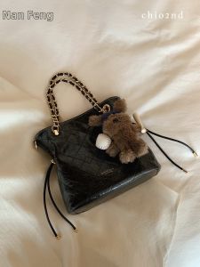 CHIO‘2ND | London Afternoon New Checkered Tote Bag