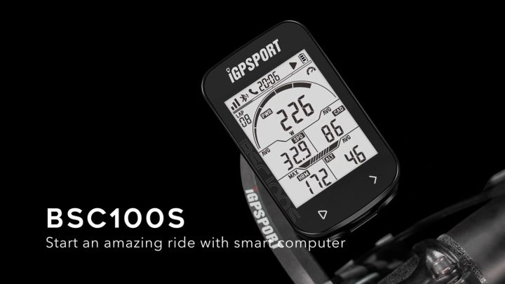 ROCKBROS Cycling GPS Speedometer – IPX6 Waterproof, Wireless Bike Computer With Speed Sensor – 5.5cm X 5.9cm, 56g