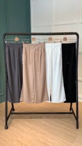 C7994 Drawstring Straight Casual Pants