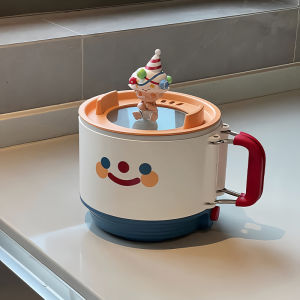 Hidden Mini Electric Stove Pot Integrated Soup Pan Multi-Function Instant Noodles Steamer Single Person Household Electric Pot