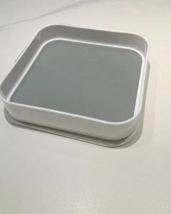 MAYANG KARYA Plastic Rotating Storage Organizer - 360° Spin Removable Dividers Tall Design for Kitchen/Bathroom/Office