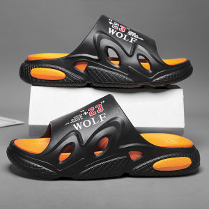 Mens Summer Outdoor Beach Slip-On Sports Shoes Breathable Flat Heel Rubber Outsole Pure Color Casual Slippers for Couples