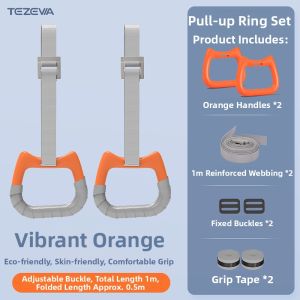 TEZEWA | Adjustable Home Gym Rings for Children