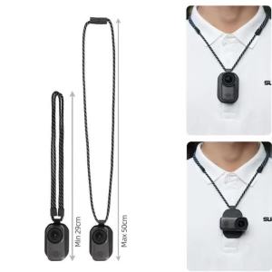 Dây Đeo Cổ Gắn Camera Từ Tính Dây Đeo Điều Chỉnh Được Dành Cho DJI Osmo Nano Insta360 GO 3S/GO 3/MIC Phụ Kiện Quay Video Thể Thao Hành Động