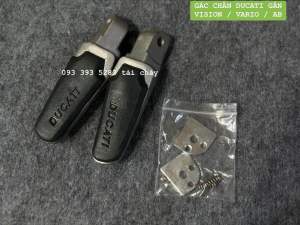 [ 1 CẶP ] GÁC CHÂN DUCATI CHO VISION / VARIO / AB