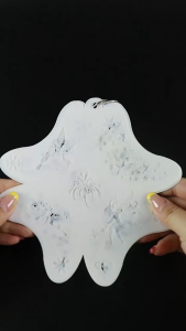 1 pcs Reusable Plastic Stencil Body Painting Face Art Party DIY Makeup Stamp Temporary Tattoo