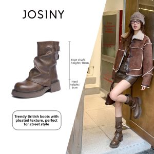 Josiny | Elevating Retro Pant-Friendly Womens Boots