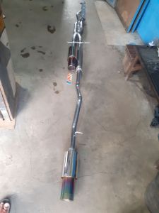 knalpot mobil header 432 suara stereo(harley) new carry futurassgmapv