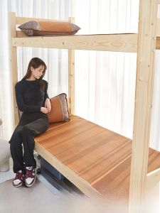 Summer Ice Silk Foldable Student Dormitory Bedding Willa Grass Mat Autumn Winter Warm Season Double-Sided Use Natural Rattan