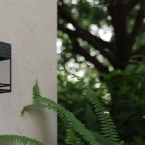 SXH  Solar Wall Lamp Decorative Lamp Tungsten Lamp Railing Lamp Door Post Outdoor Balcony Wall Lamp Fence Lamp Outdoor Small Night Lamp