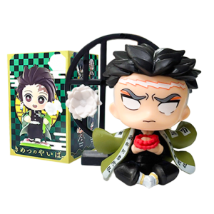 Bandai | Demon Slayer Tanjiro Kamado Nezuko Anime Hoạt Hình Hình Blind Box 6-9cm PVC Mẫu Tượng Sáng Tạo Vật Trang Trí Món Quà Bất Ngờ