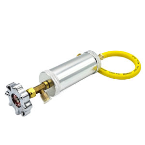 【New Arrival】 Auto Oil Dye Injector R12R R134A 2Oz Liquid Fuel Injector Liquid Coolant Filler Tube Air Conditioning Car Oil Injection