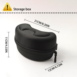 Lightweight Sports Eyewear Storage Bag Protective Pouch Multifunctional Case For Ski Snow Goggles Motorcycle Glasses