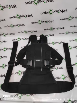 Preloved BabyBjorn Baby Carrier ONE Air - Black cotton