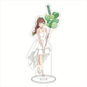 Bandai | 16CM IRis The Movie Anime Figure Stand - Full Energy Yamakita Saki Serizawa Yū Akaneya Himika Acrylic Cosplay Trang Trí Quà Tặng