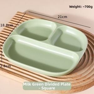 Portion Control Ceramic Divided Plate