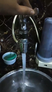 Tube Connector Faucet Adapter Diverter Valve Counter Top Water Filter Faucet Single-cut Valve Bathroom Valve Filter Nozzle Diverter