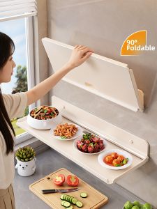 JINGRUNDA | Folding Multifunction Wall Mounting Multiple Layer Vegetable Preparation Tray