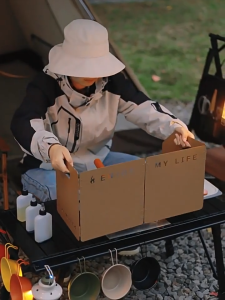 4 Fold Windshield Stove Windscreen Outdoor Foldable Camping Wind Deflector Gas Stove Baffle Windproof Stove Windshield Camping Stove