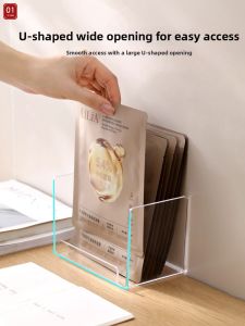 Transparent Acrylic Desk Organizer Shelf